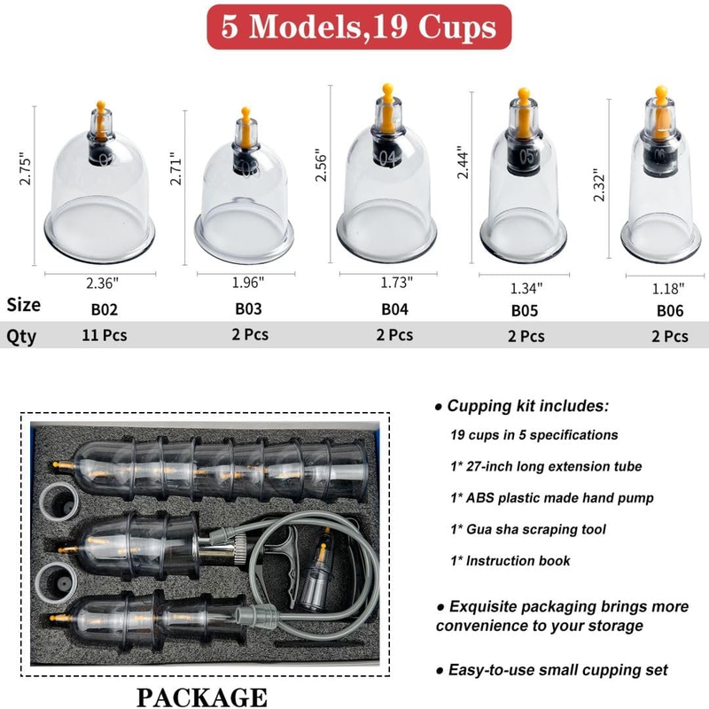 Massage Therapy Cupping Kit