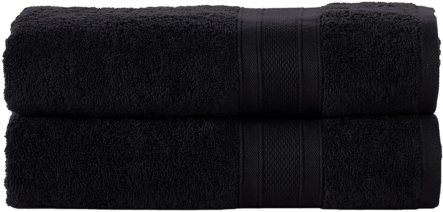 Soft Comfort 100% Air Rich Cotton Yarn Towels, 6 Piece Set - 6 Wash Cloth, Super Soft, High Absorbent, 550 GSM, Machine Washable (Sand)