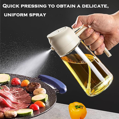 2 in 1 Oil Sprayer & Dispenser for Cooking