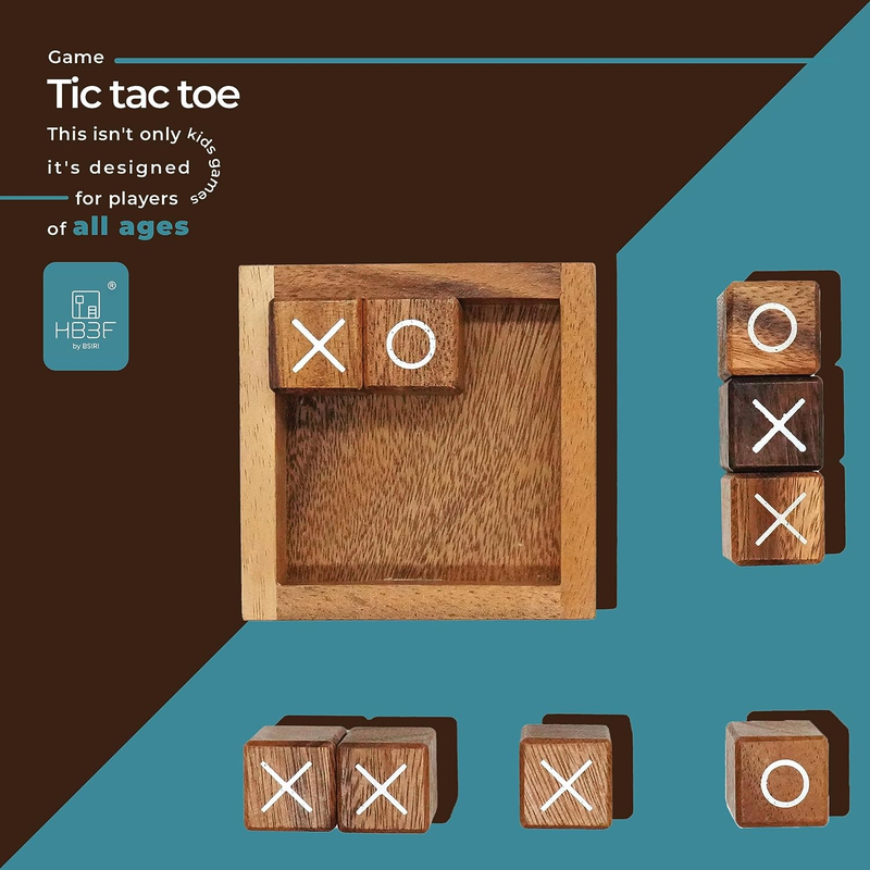 Tic Tac Toe for Kids and Adults - Coffee Table Activity