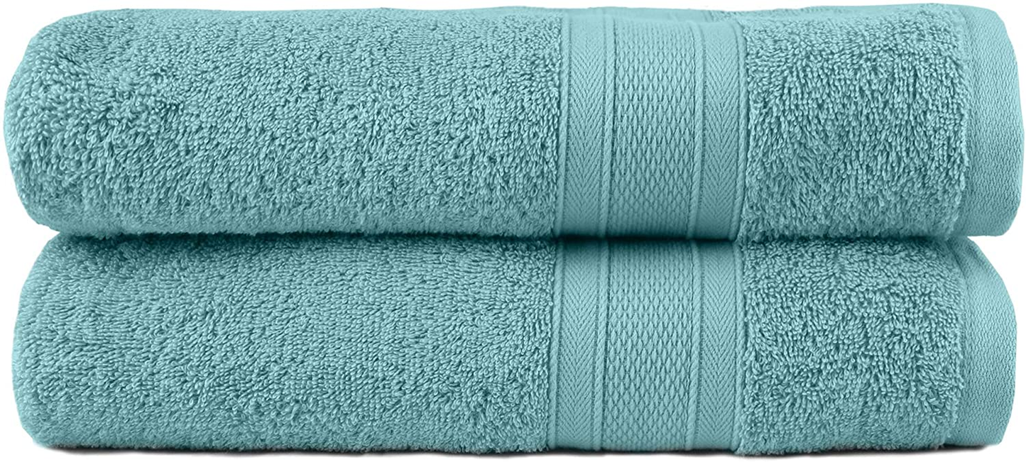 Soft Comfort 100% Air Rich Cotton Yarn Towels, 6 Piece Set - 6 Wash Cloth, Super Soft, High Absorbent, 550 GSM, Machine Washable (Sand)