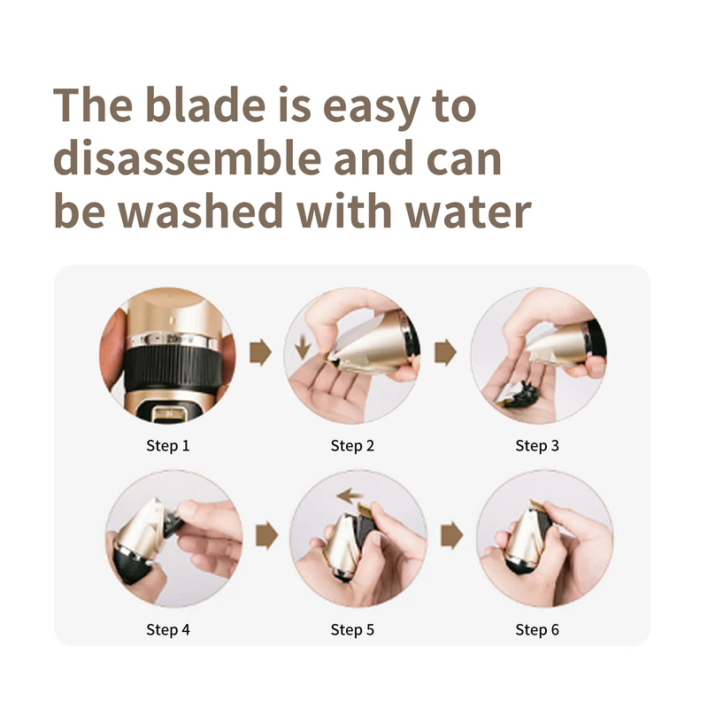 4-in-1 Pet Cordless Grooming Trimmer Kit
