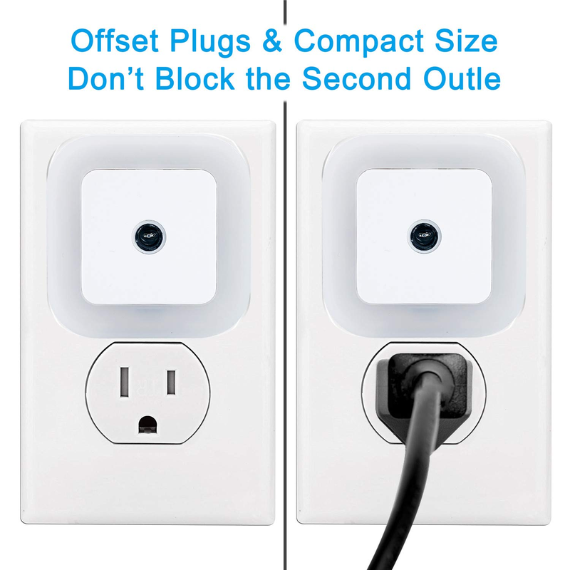6 Pack Night Light Lamp with Smart Sensor