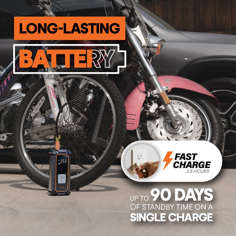 160 Psi Portable Digital Pressure Gauge, Air Compressor with Auto Shutoff