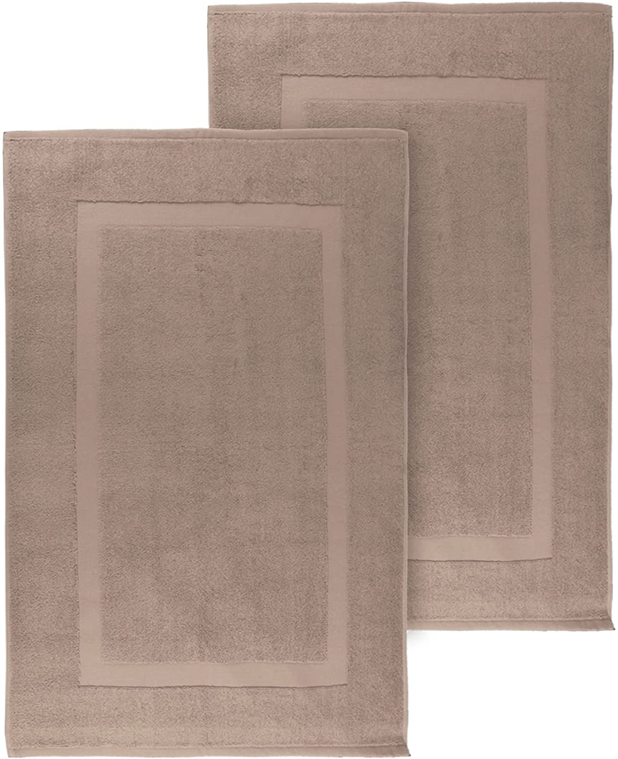 Soft Comfort 100% Air Rich Cotton Yarn Towels, 6 Piece Set - 6 Wash Cloth, Super Soft, High Absorbent, 550 GSM, Machine Washable (Sand)