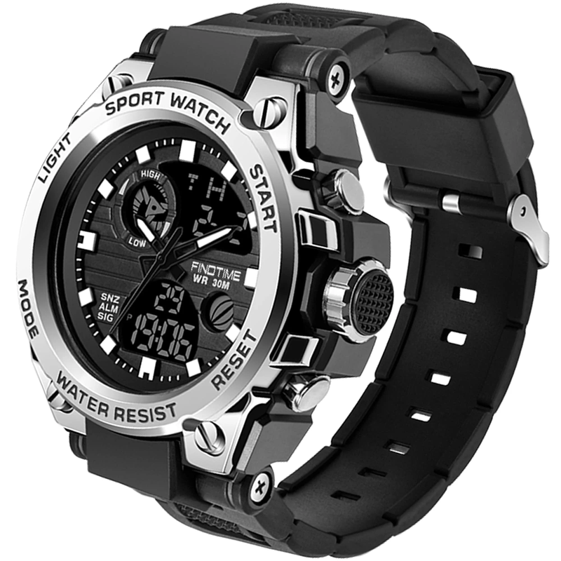 Men's Military Sports Watch Tactical Army Wristwatch LED