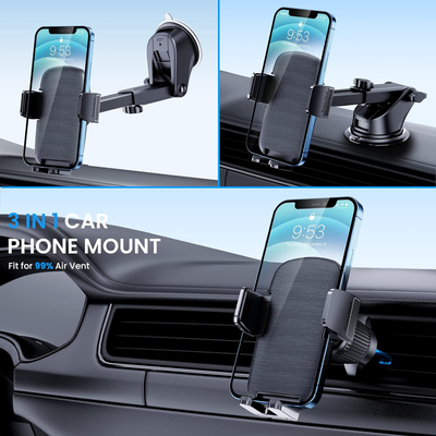 Windshield Dashboard Air Vent Universal Automobile Phone Mount