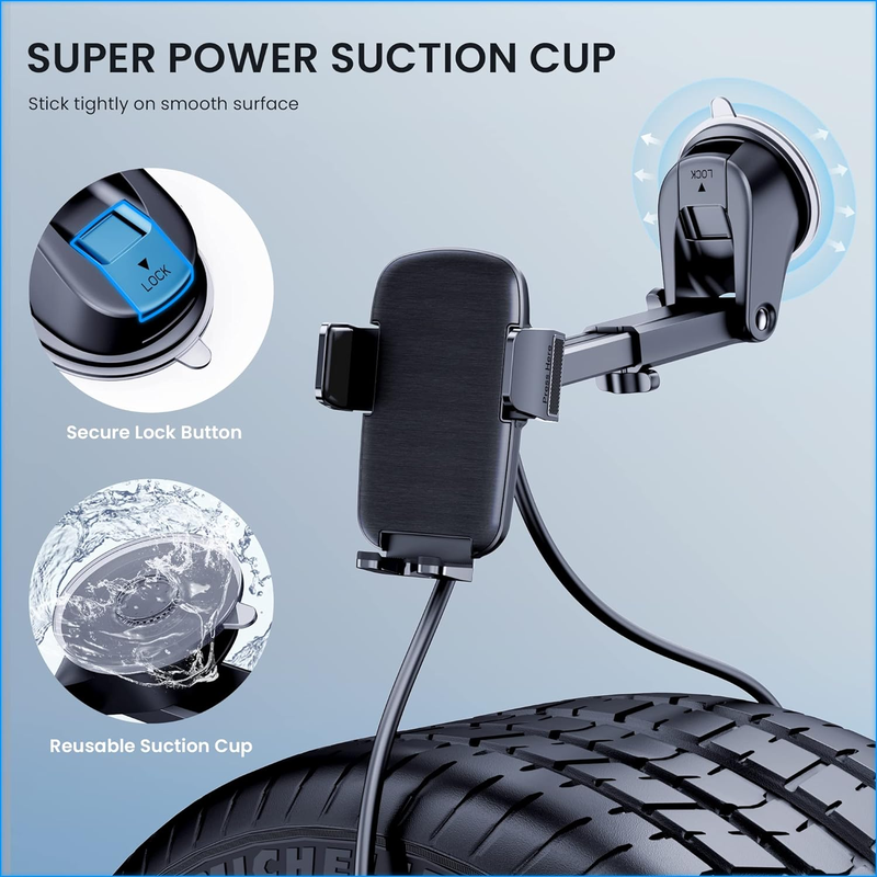 Windshield Dashboard Air Vent Universal Automobile Phone Mount