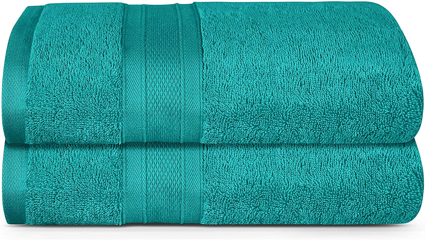 Soft Comfort 100% Air Rich Cotton Yarn Towels, 6 Piece Set - 6 Wash Cloth, Super Soft, High Absorbent, 550 GSM, Machine Washable (Sand)