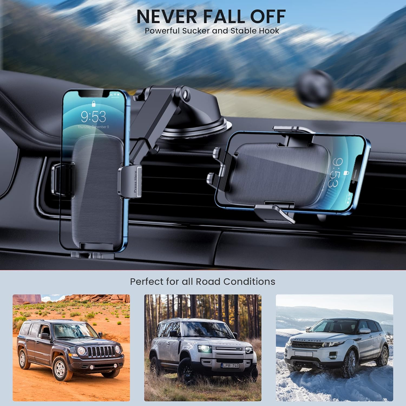 Windshield Dashboard Air Vent Universal Automobile Phone Mount