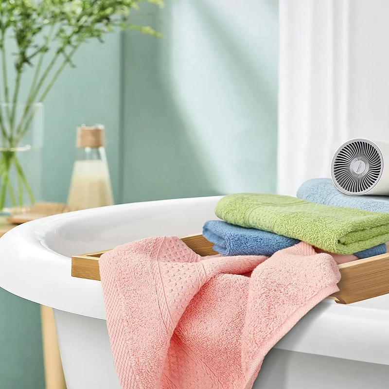6 Pack 100% Cotton Quick Dry Soft Hand Towel Set for Bathroom