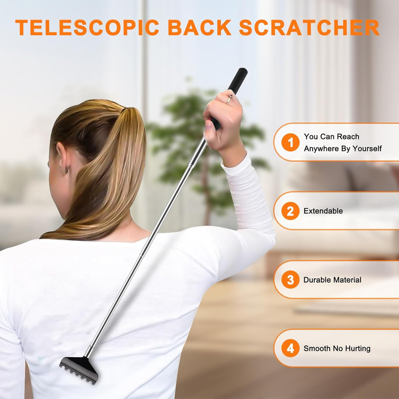 6 Pack Back Scratcher Massagers - Extendable