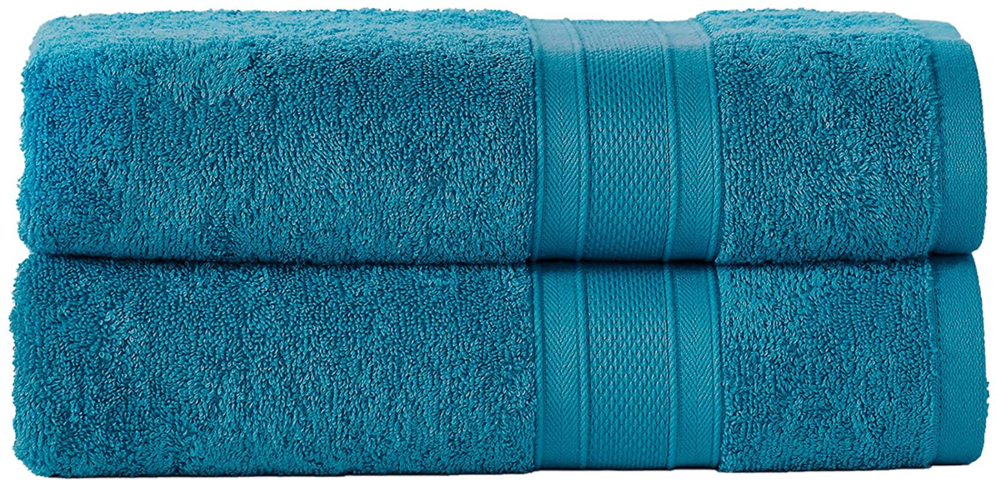 Soft Comfort 100% Air Rich Cotton Yarn Towels, 6 Piece Set - 6 Wash Cloth, Super Soft, High Absorbent, 550 GSM, Machine Washable (Sand)