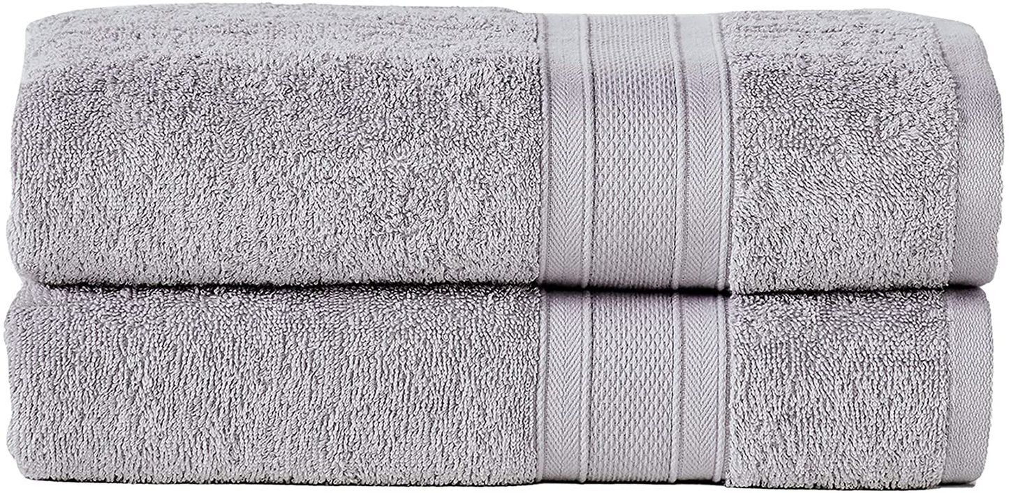 Soft Comfort 100% Air Rich Cotton Yarn Towels, 6 Piece Set - 6 Wash Cloth, Super Soft, High Absorbent, 550 GSM, Machine Washable (Sand)