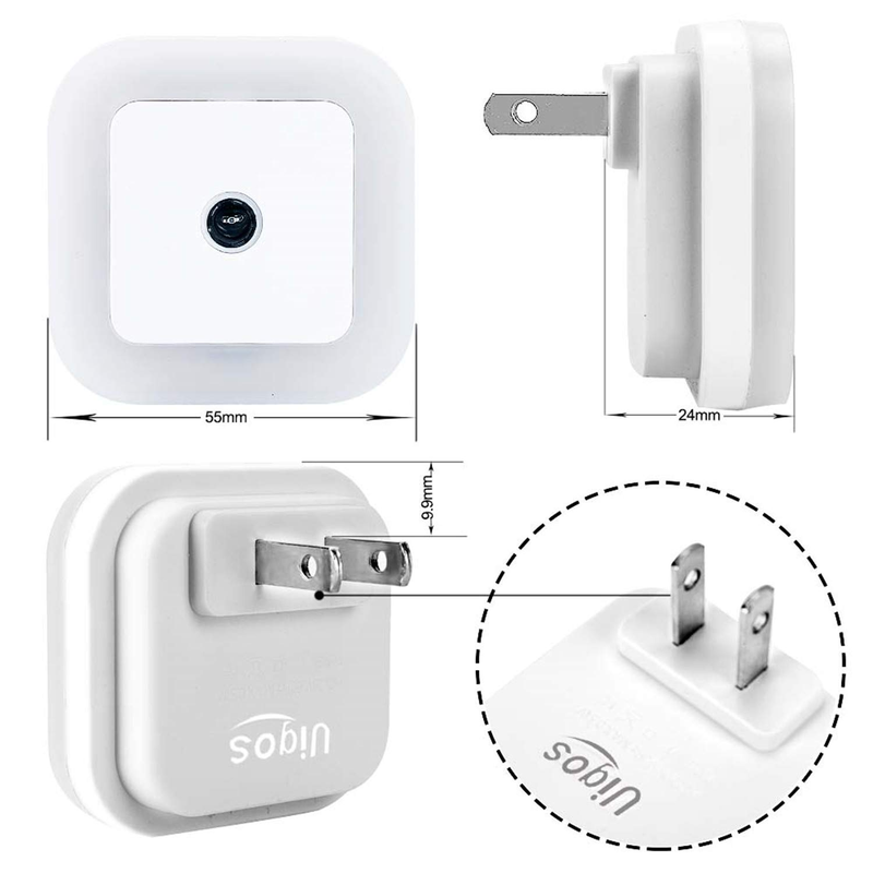 6 Pack Night Light Lamp with Smart Sensor