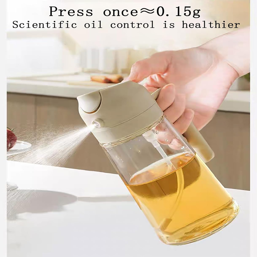 2 in 1 Oil Sprayer & Dispenser for Cooking