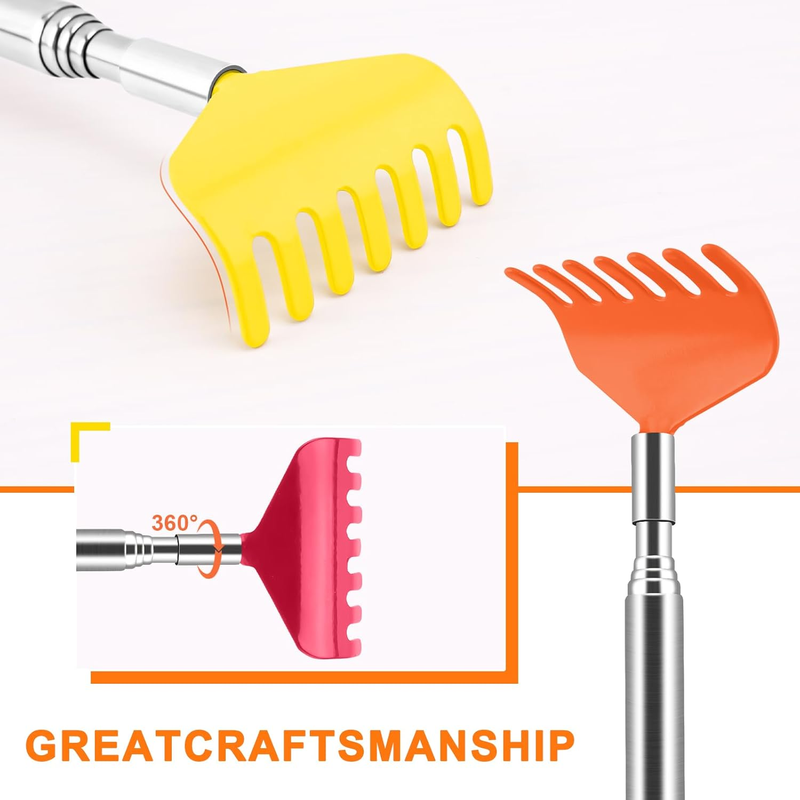 6 Pack Back Scratcher Massagers - Extendable