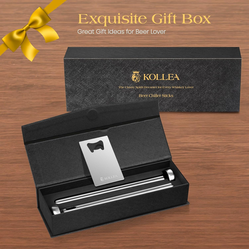 2- Pack Beer Chiller Sticks & Bottles Operers