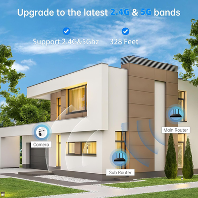 Security Camera Light Bulb - 2K WiFi with Motion Detection, Night Vision, Two-Way Talk