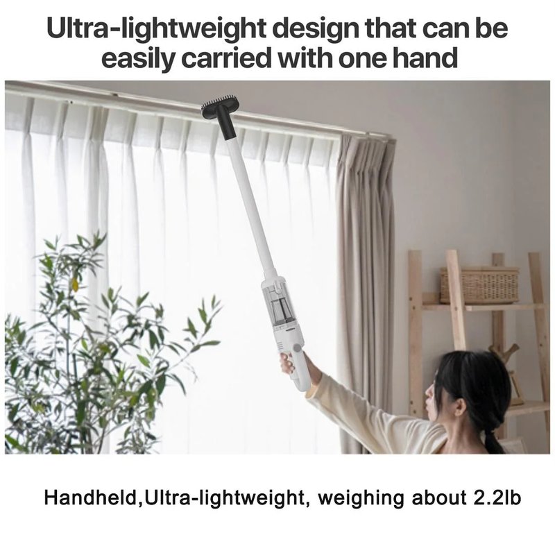 5 in 1 Cordless Vacuum Cleaner Ultra Lightweight 35 Mins Runtime - 18Kpa