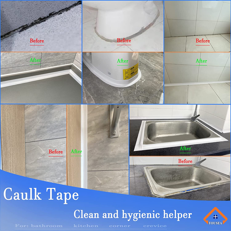 Toilet Self Adhesive -Waterproof Caulk Sealant Tape