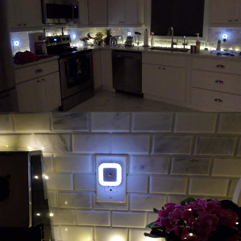 6 Pack Night Light Lamp with Smart Sensor