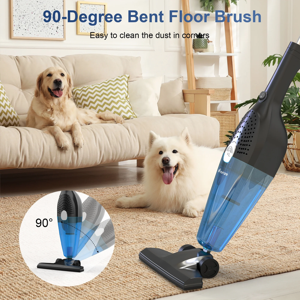 3-In-1 Corded Stick Vacuum Cleaners, 25Kpa Lightweight Handheld Multi-Surface