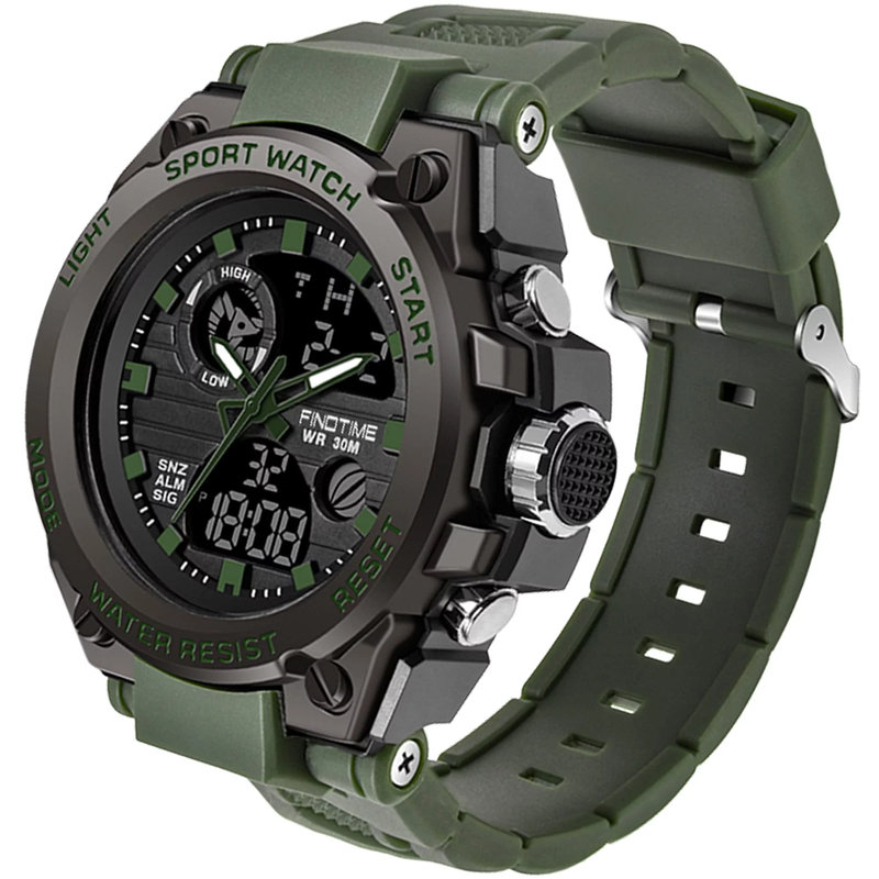 Men's Military Sports Watch Tactical Army Wristwatch LED