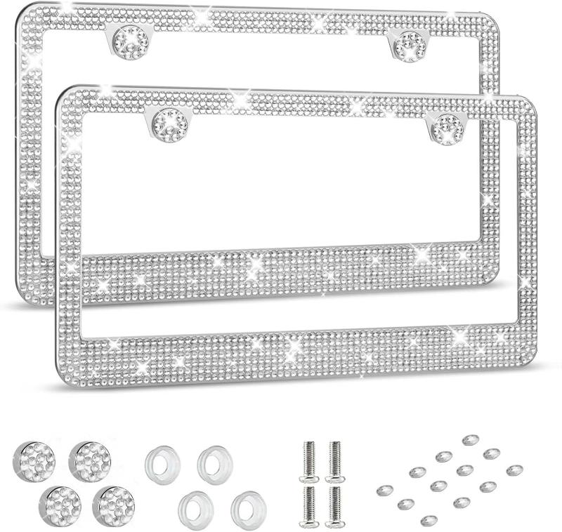 Bling Sparkly License Plate Frame