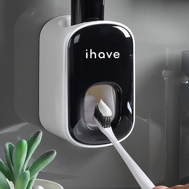 Wall-Mount Toothpaste Dispenser, Automatic Toothpaste Squeezer for Bathroom