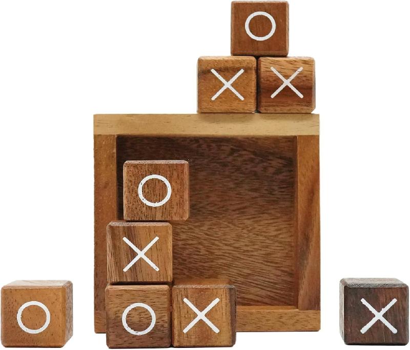 Tic Tac Toe for Kids and Adults - Coffee Table Activity