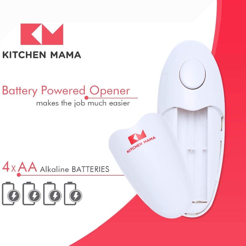 Auto Electric Can Opener  - Automatic, Hands Free, Smooth Edge, Food-Safe, Battery Operated