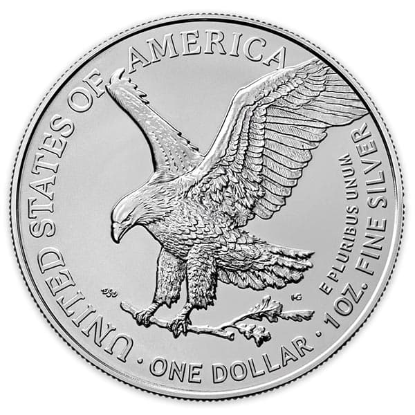Silver 2023 American Eagle 1 oz. Fine Silver .999 US Mint Silver Eagle 1oz $1 Coin
