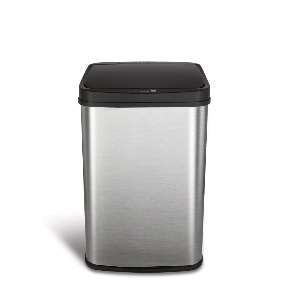 13.2 Gal Motion Sensor Trash Can, Fingerprint-Resistant