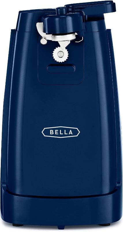 Multifunctional Electric Can Opener and Knife Sharpener with Cord Storage