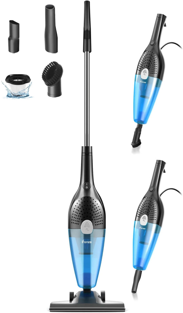 3-In-1 Corded Stick Vacuum Cleaners, 25Kpa Lightweight Handheld Multi-Surface
