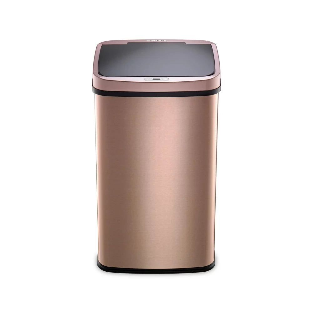 13.2 Gal Motion Sensor Trash Can, Fingerprint-Resistant
