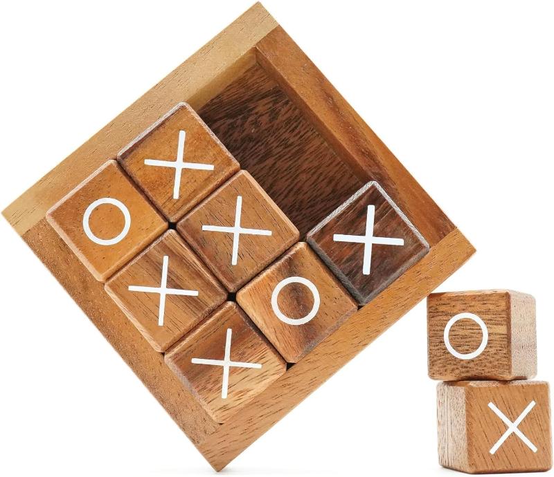 Tic Tac Toe for Kids and Adults - Coffee Table Activity