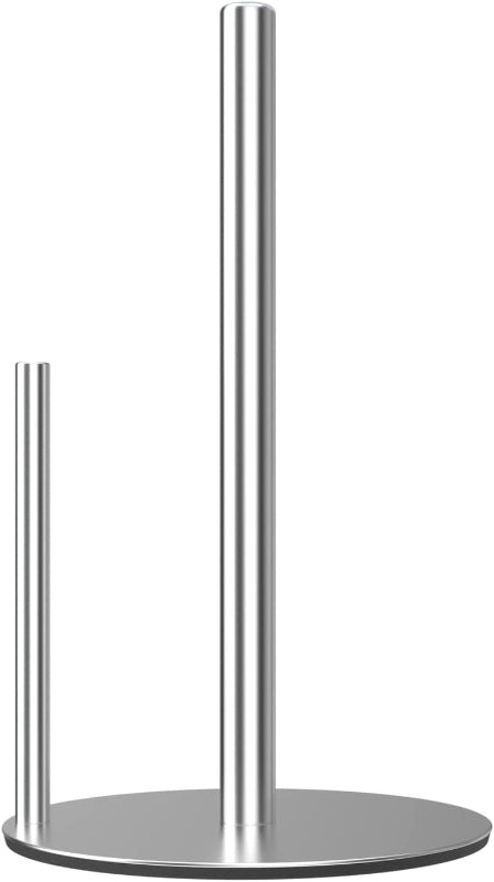 Stainless Steel Countertop Paper Towel Holder with Weighted Base