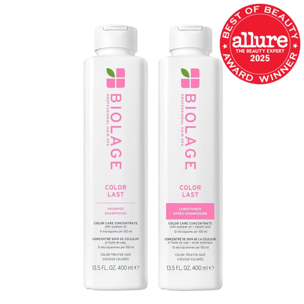 Biolage Color Last Shampoo & Conditioner Set – Protects Color, Hydrates & Enhances Shine