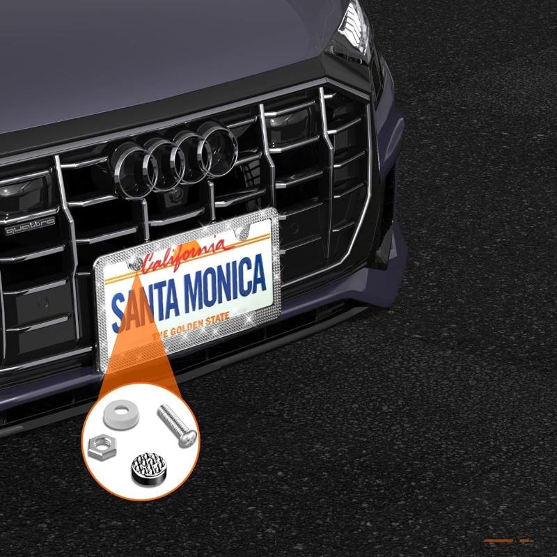 Bling Sparkly License Plate Frame
