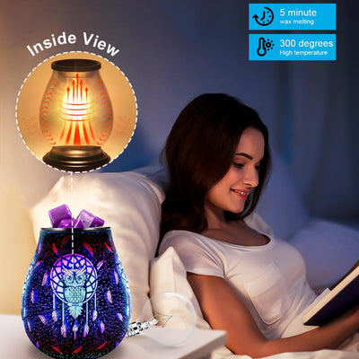 6 Packs- 25 Watt Wax Warmer Bulbs-Light Bulbs for Full Size Scentsy Warmer,