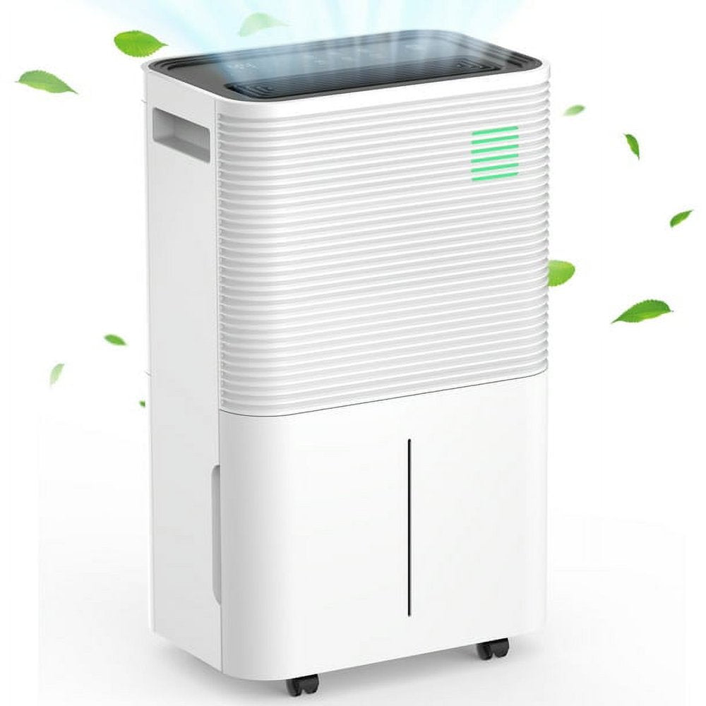 Dehumidifier with Drain Hose, 3Operation Modes, 24H Timer, Portable Dehumidifier