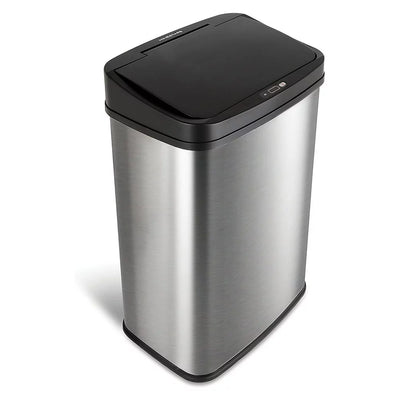13.2 Gal Motion Sensor Trash Can, Fingerprint-Resistant