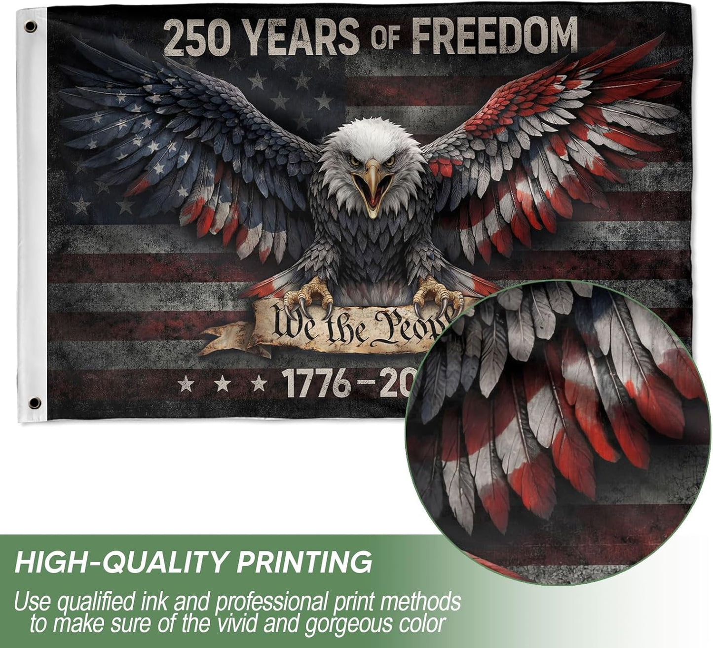 250th Anniversary USA Flag 3x5 Ft – 250 Years of Freedom