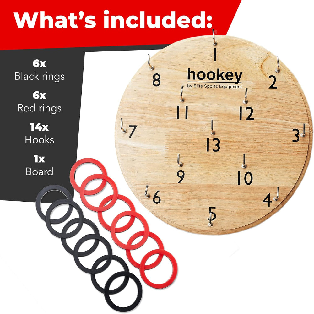 Ring Toss Game for Adults & Kids - Indoor & Outdoor Games for Family & Friends