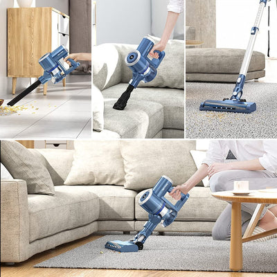 Cordless Stick Vacuum Cleaner Lightweight for Carpet, Floor, Pet Hair and More - Includes 2 Tools