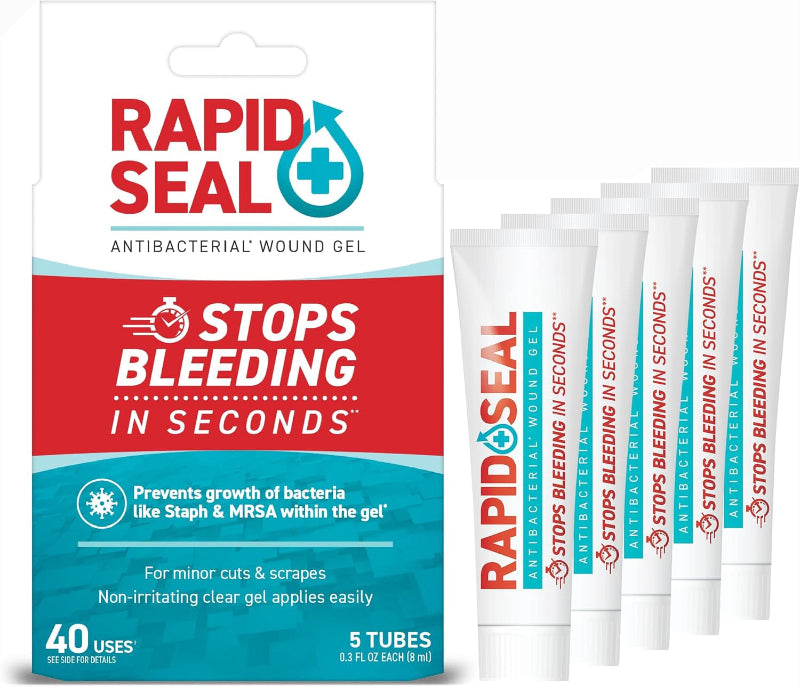 Wound Gel for Cuts and Scrapes, Stops Bleeding in Seconds, First Aid Essential