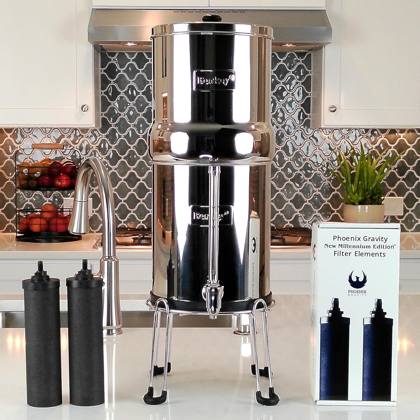 Phoenix Gravity New Millennium Edition Filter Elements for Berkey Systems (Set of 2) – Official BB9-2 Replacement