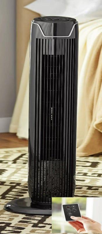 Oscillating Tower Fan - 36" Tall 3-Speeds